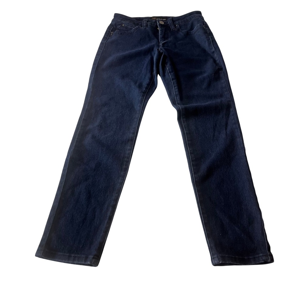 Royalty for Me WannaBettaButt Skinny Jeans Dark Wash Indigo Stretch Denim 4